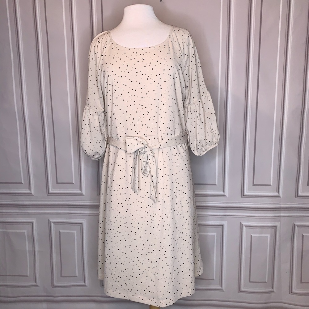 Vertigo polka dot dress. Size L